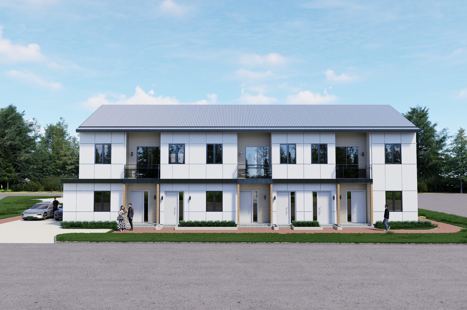 917 Richard Street — exterior street view rendering